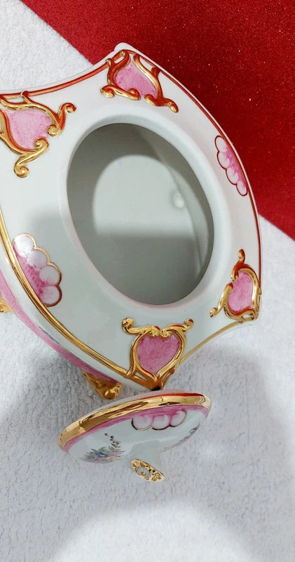 Porcelain Jewelry Box Domingos Ferreira
